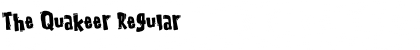 Download The Quakeer Font Download The Quakeer Font