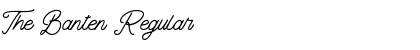 The Banten Font
