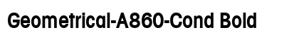 Geometrical-A860-Cond Bold preview