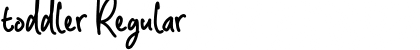 Download toddler Font Download toddler Font