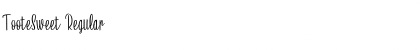 TooteSweet Font