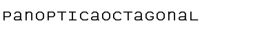 PanopticaOctagonal Regular Font