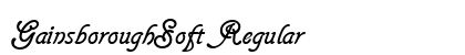 GainsboroughSoft Regular preview