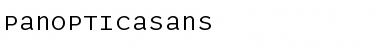 PanopticaSans Regular Font