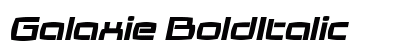 Galaxie BoldItalic preview