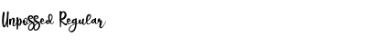 Download Unpossed Font Download Unpossed Font