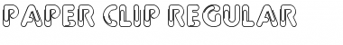 Paper Clip Regular Font