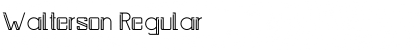 Download Walterson Font