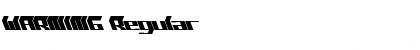 Download WARNING Font