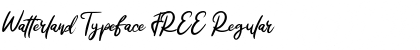 Download Watterland Typeface FREE Font