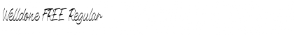 Download Welldone FREE Font