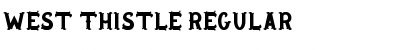 West Thistle Regular Font