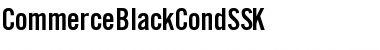 CommerceBlackCondSSK Font