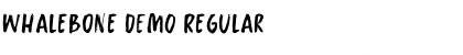 Download Whalebone DEMO Font Download Whalebone DEMO Font