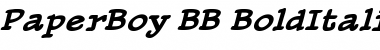 PaperBoy BB Font