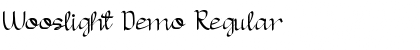 Download Wooslight Demo Font Download Wooslight Demo Font