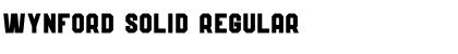 Wynford Solid Font