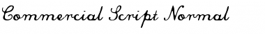 Commercial-Script Font