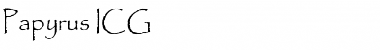 Download Papyrus ICG Font Download Papyrus ICG Font