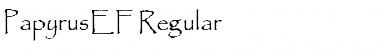 PapyrusEF Font