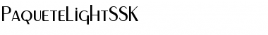 PaqueteLightSSK Regular Font
