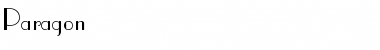 Paragon Regular Font Paragon Regular Font