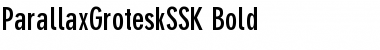 Download ParallaxGroteskSSK Font