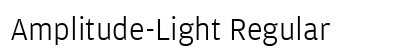 Amplitude-Light Regular preview