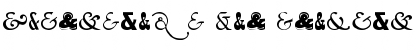 Ampersands One Font