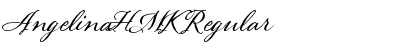 Download AngelinaHMK Font Download AngelinaHMK Font