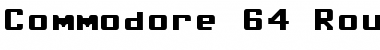 Commodore 64 Rounded Font