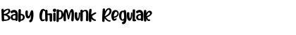 Download Baby Chipmunk Font Download Baby Chipmunk Font