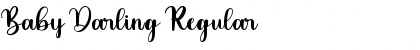 Baby Darling Regular Font