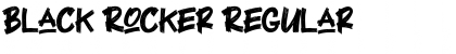 Black Rocker Font