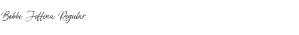 Download Bobbi Jeffina Font Download Bobbi Jeffina Font