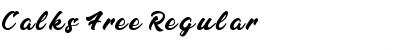 Download Calks Free Font Download Calks Free Font