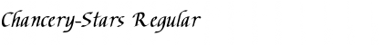 Download Chancery-Stars Font Download Chancery-Stars Font
