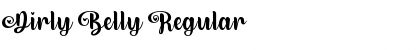 Dirly Belly Font