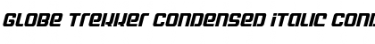 Globe Trekker Condensed Italic Font
