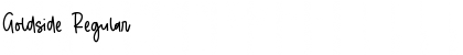 Goldside Font