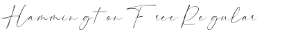 Download Hammington Free Font Download Hammington Free Font