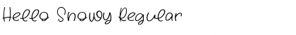 Download Hello Snowy Font