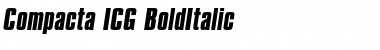 Compacta ICG Font