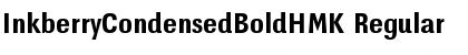 InkberryCondensedBoldHMK Font