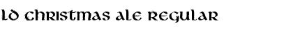 LD Christmas Ale Font