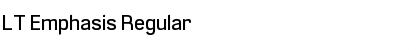 LT Emphasis Font