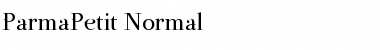 ParmaPetit Font