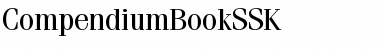 CompendiumBookSSK Font