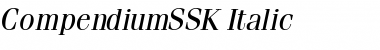 CompendiumSSK Font