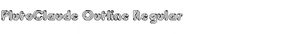 Download PlutoClaude Outline Font Download PlutoClaude Outline Font